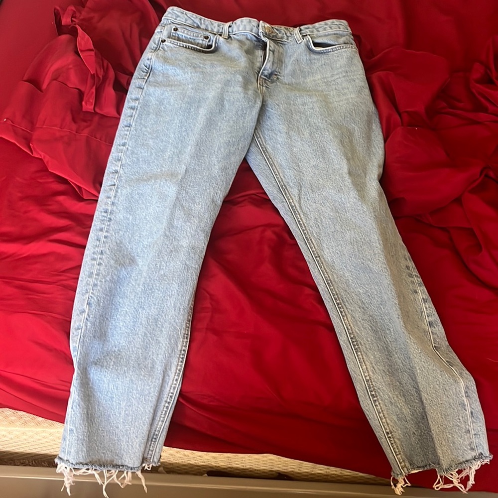 Top shop straight jeans